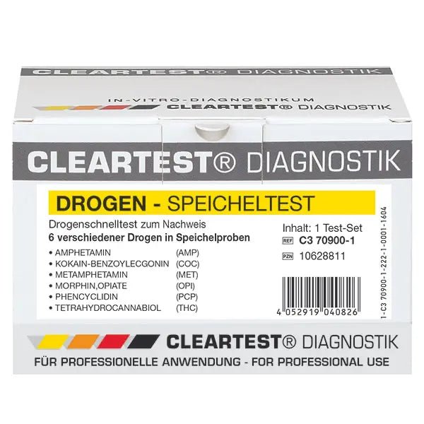 Cleartest drug saliva test KD 6-fold