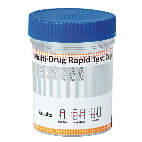 Cleartest Multi Drug Discreet ECO urine drug test cup, 9-fold *** Single test ***