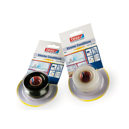tesa Professional 4600 Xtreme Conditions Reparaturband, 3 m x 25 mm – Sortiment