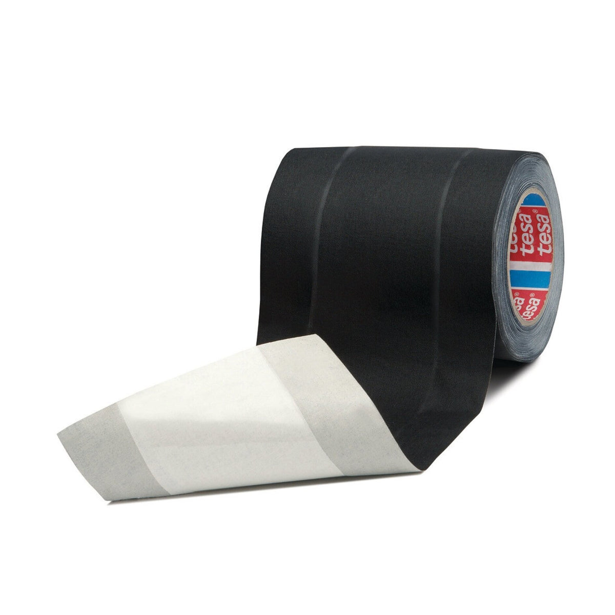 tesaband 4611, 25 m x 150 mm, schwarz-matt