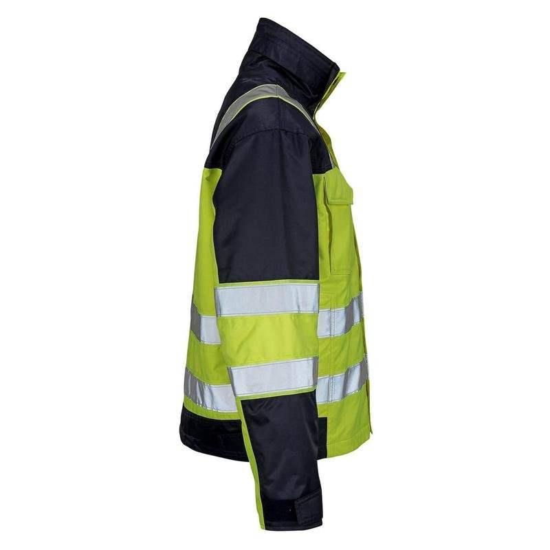 MASCOT® Genova winter jacket, hi-vis yellow/navy