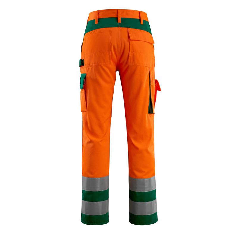 MASCOT® Olinda trousers, hi-vis orange/green