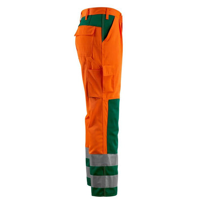 MASCOT® Olinda trousers, hi-vis orange/green