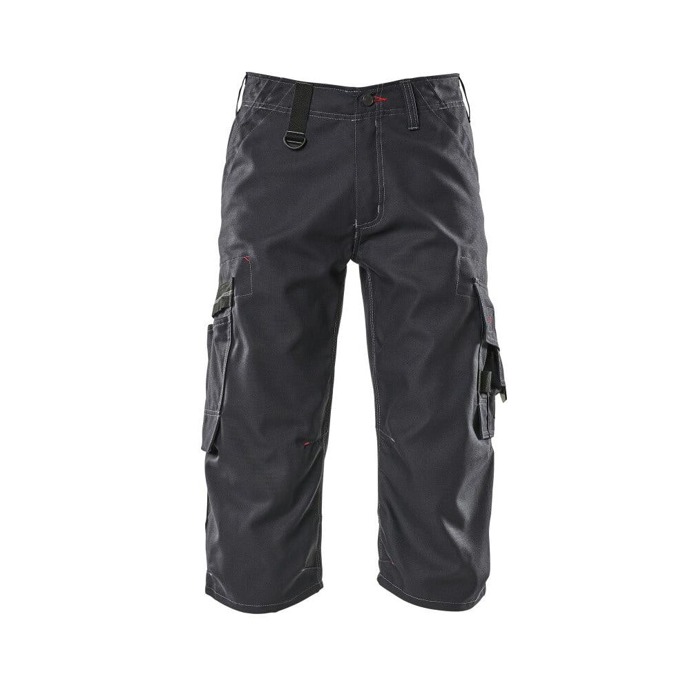 MASCOT® Limnos three-quarter length trousers, black-blue