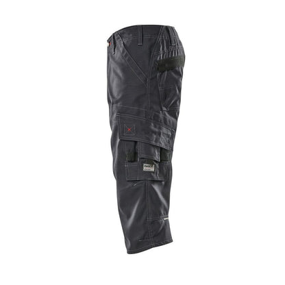 MASCOT® Limnos three-quarter length trousers, black-blue