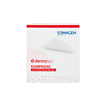 DERMOTEKT® Compress, 10x10 cm, 2 per pack, 25 packs per case