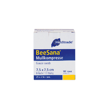 Gauze Compress, 7.5 x 7.5 cm, Sterile, 25 x 2 pieces