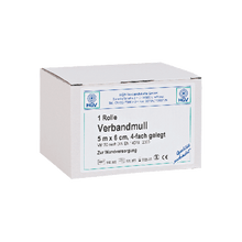 Gauze Bandage, Clinic Pack, 5 m x 6 cm