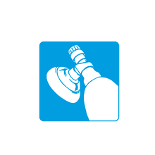 Single pictogram, 33 x 33 mm: Ventilation