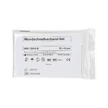 Quick-Change Bandage Set, 10 x 6 cm, 12 pieces