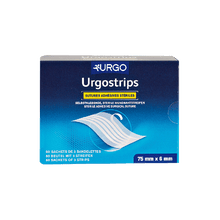 Clamp Bandage Wound Closure Strips, 75 x 6 mm, 50 packets of 3 each