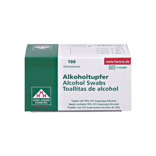 Box of 100 Alcohol Swabs