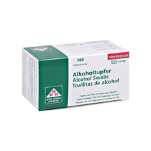Box of 100 Alcohol Swabs