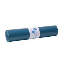 A blue DEISS 10304 garbage bag roll (800x1000 mm, type 60, 25 pieces) from EMIL DEISS KG (GmbH + Co.), with a white label bearing the inscription Load capacity 60 kg, stands on a plain white background.