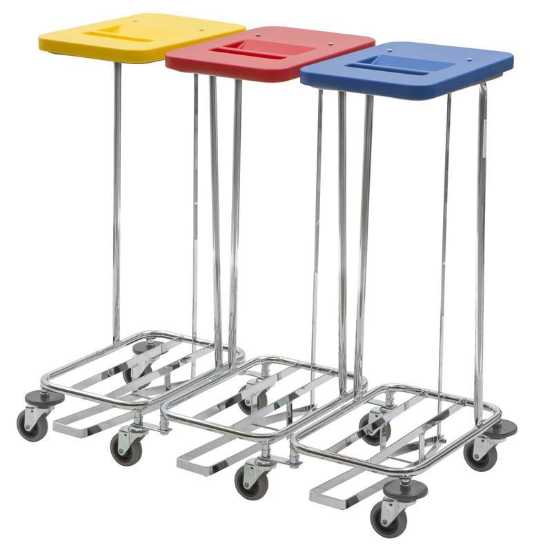 Triple laundry collector. Cover and pedal | 1 piece