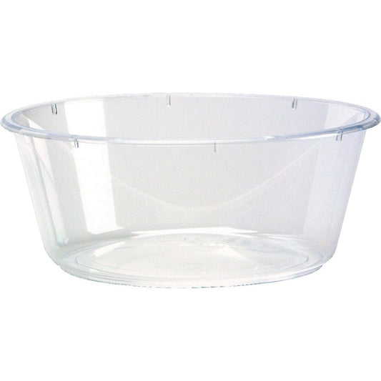 Die Dessertschale Transparent PS 104x104x40 der Duni GmbH hat ein klares, rundes Design mit glatten Seiten und einem leicht ausgestellten Rand - perfekt zum Servieren von Desserts bei Veranstaltungen. Erhältlich im 75er-Pack (Dessertschalen 75 Stück).