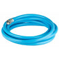 The hose 20 m, replacement hose 20 m for hose reel from Diversey Deutschland GmbH & Co. OHG, ideal for garden watering, is wound with a metallic connector at one end against a white background.