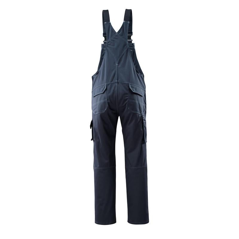 MASCOT® Lowell dungarees, black-blue