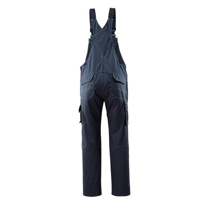 MASCOT® Lowell dungarees, black-blue