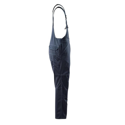 MASCOT® Lowell dungarees, black-blue