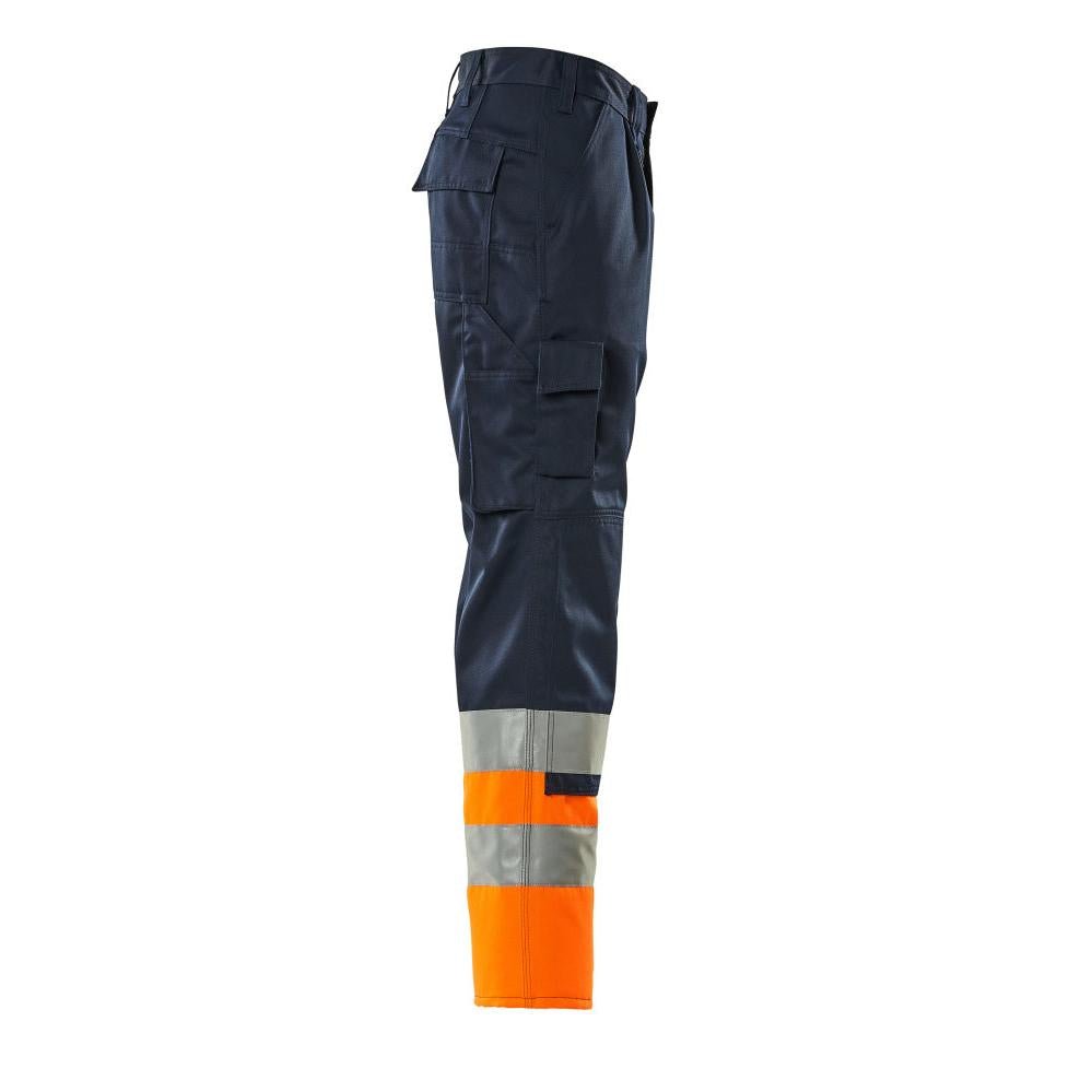 MASCOT® Patos trousers, navy/hi-vis orange
