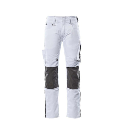 MASCOT® Mannheim trousers, white/dark anthracite