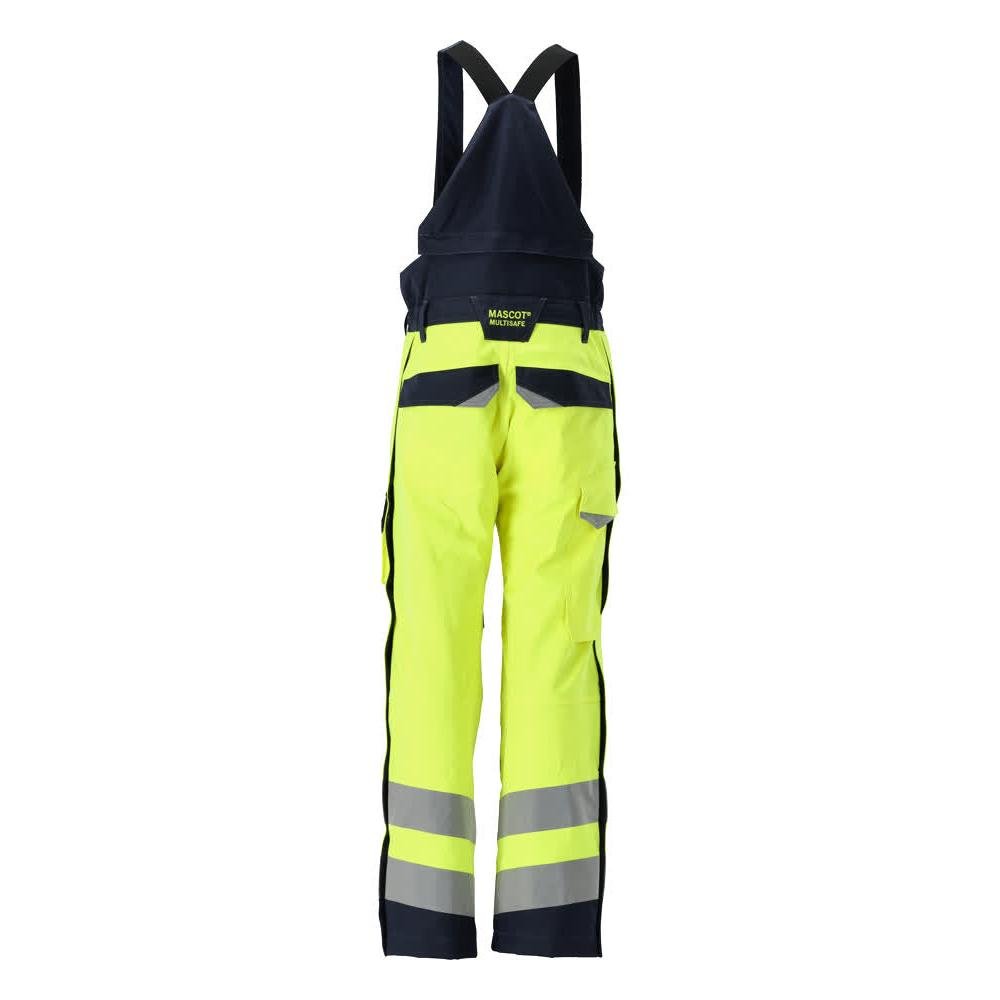 MASCOT® Renens winter trousers Multisafe, hi-vis yellow/black-blue
