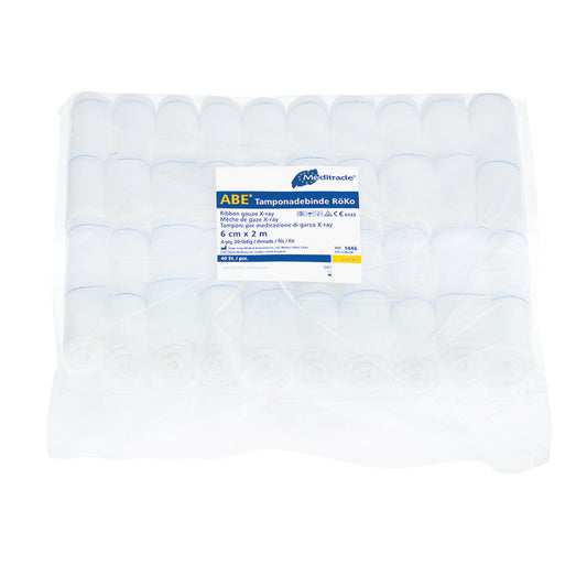 Tamponade bandages, with RöKo