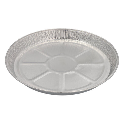 Die Starpak 5 Rundformen sind runde Einweg-Kuchenformen aus Aluminium (Ø 27 cm, 2,2 cm hoch) mit geriffeltem Rand, ideal zum Backen oder als praktische Backformen; werden im 5er-Set in Schrumpffolie verpackt geliefert.