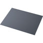 A pack of 250 Duni GmbH paper placemats, each a flat, black, rectangular sheet measuring 35x45 cm, is shown against a white background - ideal for parties and events.
