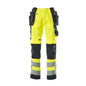 MASCOT® Wigan craftsman trousers, hi-vis yellow/black-blue