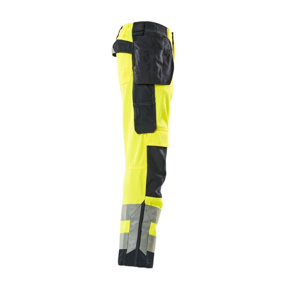 MASCOT® Wigan craftsman trousers, hi-vis yellow/black-blue
