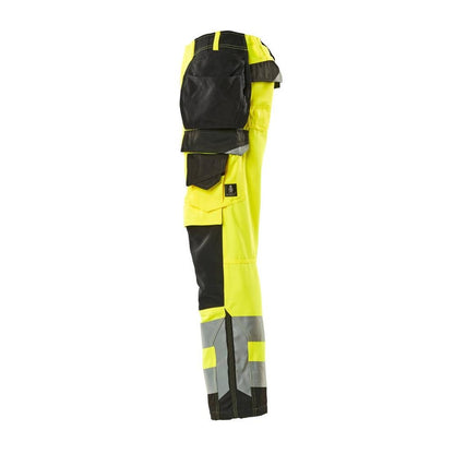 MASCOT® Wigan craftsman trousers, hi-vis yellow/black
