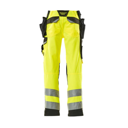 MASCOT® Wigan craftsman trousers, hi-vis yellow/black