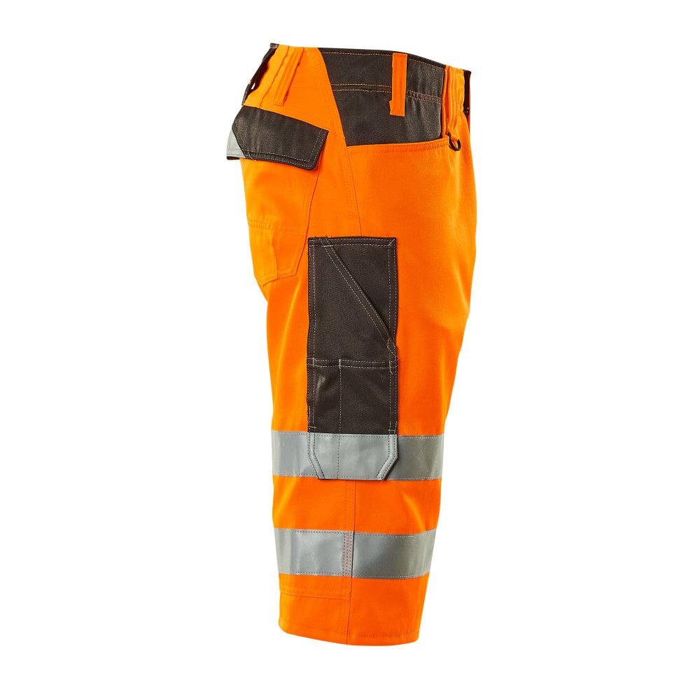 MASCOT® Luton three-quarter length trousers, hi-vis orange/dark anthracite
