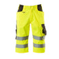 MASCOT® Luton three-quarter length trousers, hi-vis yellow/dark anthracite