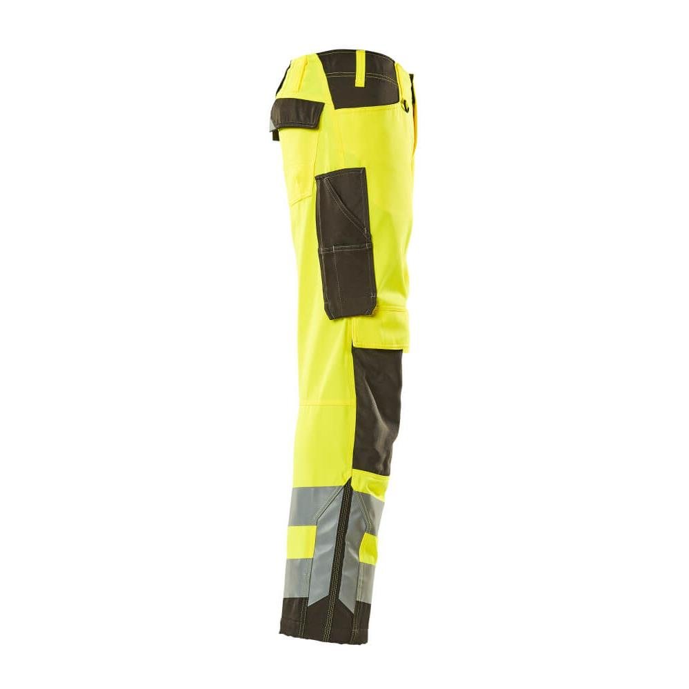 MASCOT® Kendal trousers, hi-vis yellow/dark anthracite