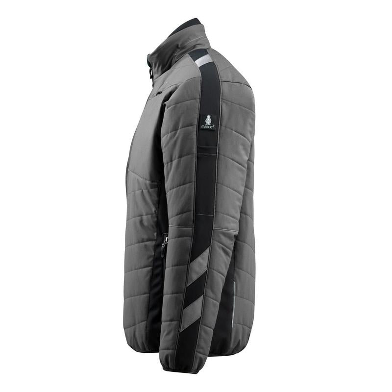 MASCOT® Erding thermal jacket, dark anthracite/black