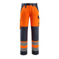 MASCOT® Maitland trousers, hi-vis orange/black-blue