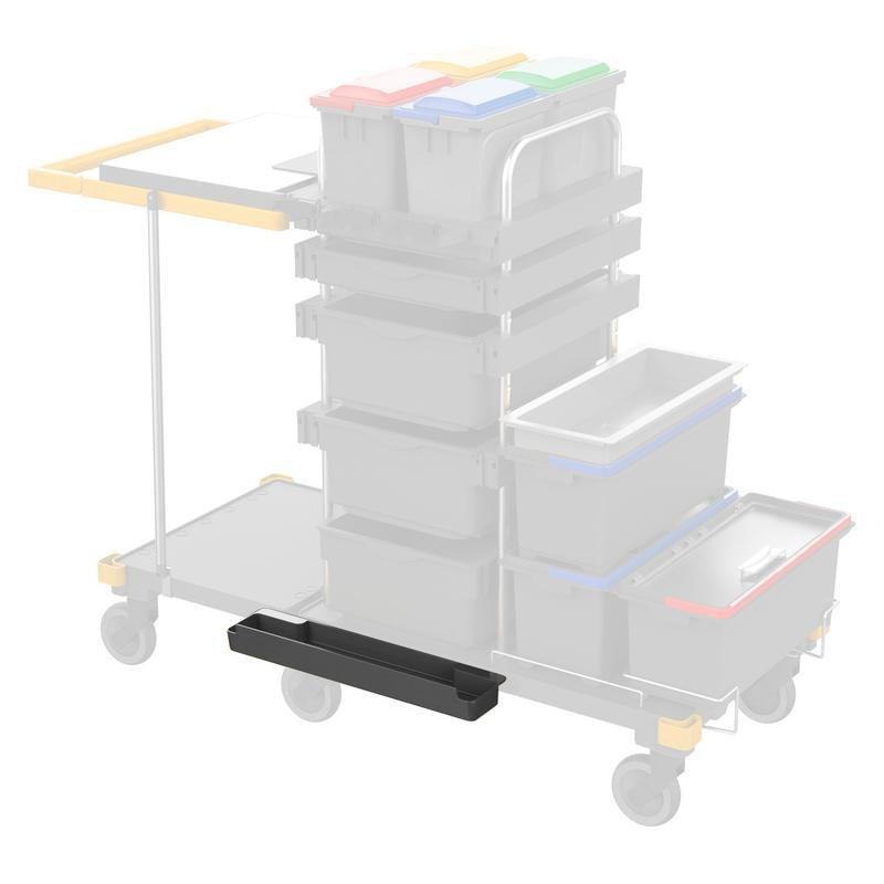 VERMOP mop rest including holder, anthracite, 52 x 12 x 6 cm