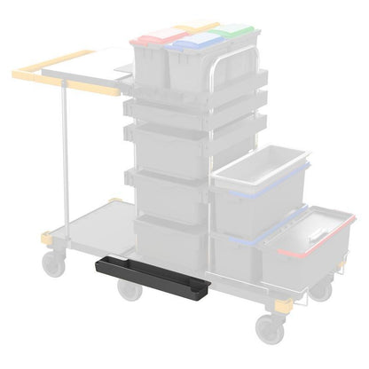 VERMOP mop rest including holder, anthracite, 52 x 12 x 6 cm