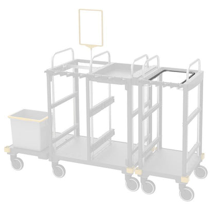 VERMOP holding frame integrated 1X120L, 46 x 35 x 6 cm