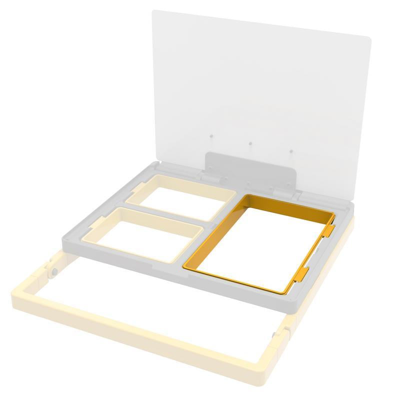 VERMOP folding frame 1x70L, 35 x 24 x 3 cm