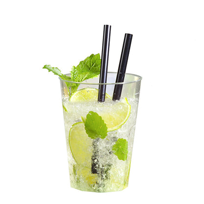 The Starpak 20 glasses for Caipirinha made of clear PS material (0.3 l, Ø 8 cm, 11 cm high) are ideal for parties and events - perfect for crushed ice, limes, and mint. The set includes 20 stackable glasses in shrink wrap.