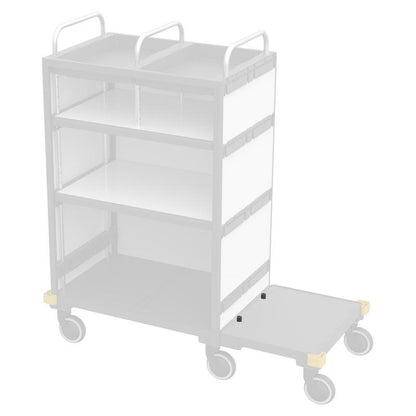 VERMOP coupling for mounting plate (set), 9 x 5 x 8 cm | 1 piece 