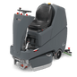 Numatic ride-on scrubber dryer TRL720/250T incl. charger and TenTec brushes red | Pack (1 piece)