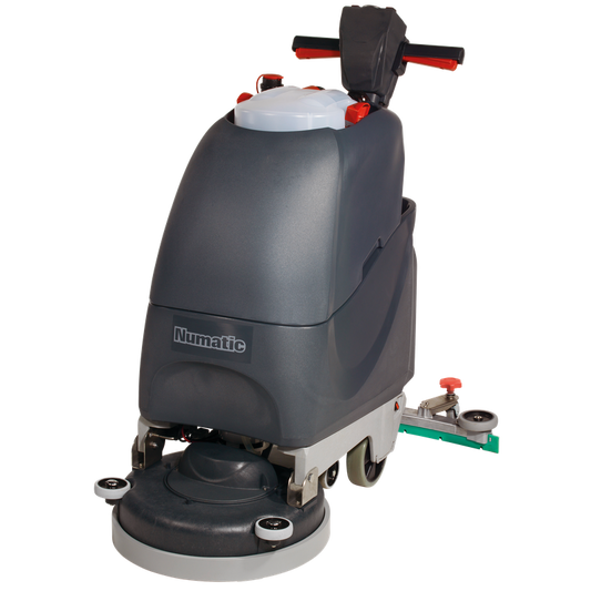 Numatic battery scrubber dryer TGB3045 with TenTec brush red | Pack (1 piece)