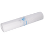 A roll of EMIL DEISS KG (GmbH + Co.) DEISS 16702 plastic bags, 575x1000 mm type 60 white, pack (25 pieces), is provided with a blue-white banderole and the label "Paper white" on a white background.