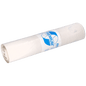 A roll of EMIL DEISS KG (GmbH + Co.) garbage bags, model DEISS 16709, 575x1000 mm, white with "PREMIUM" on the label. The package contains 25 pieces.