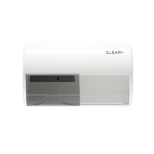 Clear+ Toilettenpapierspender weiß